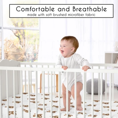 Sweet Jojo Designs Boy, Girl, Unisex/Gender Neutral Baby Fitted Crib Sheet Boho Teddy Bear Brown And White 3 Sweet Jojo Designs Boy, Girl, Unisex/Gender Neutral Baby Fitted Crib Sheet Boho Teddy Bear Brown And White