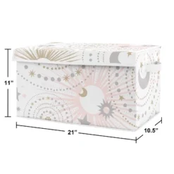 Sweet Jojo Designs Girl Fabric Storage Toy Bin Celestial Pink Gold And Grey -Sweets Jojo Shop GUEST 01e37bba 9aab 4f6a b12d b8ba7cf1e090