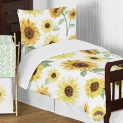5pc Sweet Jojo Designs Sunflower Toddler Bedding Set - Sweet Dojo Design -Sweets Jojo Shop GUEST 0201e0a2 f418 4527 988d 5158793453b4