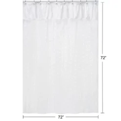 Sweet Jojo Designs Shower Curtain 72in.x72in. Eyelet White -Sweets Jojo Shop GUEST 0a6f8d60 f25b 4a2c a6ab 1473a3277b87