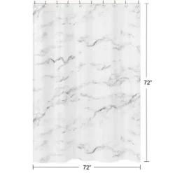 Sweet Jojo Designs Shower Curtain 72in.x72in. Marble Black, White And Grey -Sweets Jojo Shop GUEST 0b761478 384d 4571 a57d ed8afbae751c