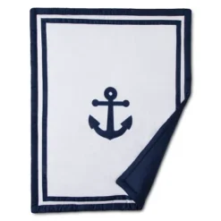 Sweet Jojo Designs Anchors Away 11pc Crib Bedding Set - Navy