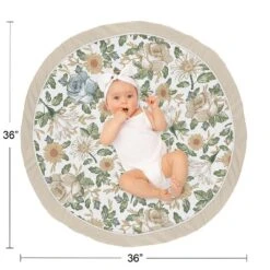 Sweet Jojo Designs Girl Baby Tummy Time Playmat Vintage Floral Blue Yellow And Beige 8 Sweet Jojo Designs Girl Baby Tummy Time Playmat Vintage Floral Blue Yellow And Beige -Sweets Jojo Shop GUEST 0ec15b20 0aaa 4d3c b2fb 83570f6fc0f4