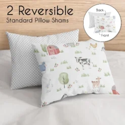 Sweet Jojo Designs Full/Queen Comforter Bedding Set Farm Animals Multicolor 3 Pc 10 Sweet Jojo Designs Full/Queen Comforter Bedding Set Farm Animals Multicolor 3 Pc -Sweets Jojo Shop GUEST 0f01aaf0 a9a7 4078 9607 03051ff044f1