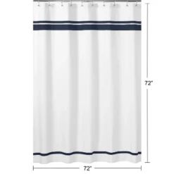 Sweet Jojo Designs Shower Curtain 72in.x72in. Hotel White And Navy Blue 9 Sweet Jojo Designs Shower Curtain 72in.x72in. Hotel White And Navy Blue -Sweets Jojo Shop GUEST 10baef95 c9e2 4a0a 913f 6976231fdc9e