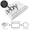 Sweet Jojo Designs Gender Neutral Unisex Baby Milestone Blanket Dictionary Black And White -Sweets Jojo Shop GUEST 12b69b50 ba2a 4e9e 98ed a78d43996b3c