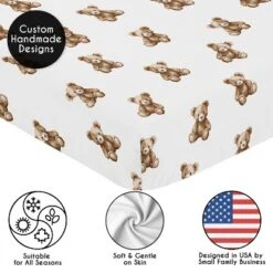 Sweet Jojo Designs Boy, Girl, Unisex/Gender Neutral Baby Fitted Crib Sheet Boho Teddy Bear Brown And White 11 Sweet Jojo Designs Boy, Girl, Unisex/Gender Neutral Baby Fitted Crib Sheet Boho Teddy Bear Brown And White -Sweets Jojo Shop GUEST 13a38ef6 d35a 4e02 a03e 24c4fb9a9674