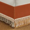 Sweet Jojo Designs Girl Dust Ruffle Queen Bed Skirt Boho Floral Wildflower Orange And Ivory -Sweets Jojo Shop GUEST 154f5361 f85a 45ad bc0c 529571b5b874