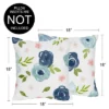 Sweet Jojo Designs Set Of 2 Decorative Accent Kids' Throw Pillows 18in. Watercolor Floral Blue Pink And White -Sweets Jojo Shop GUEST 180d1e5a e1d3 408f 981f 647c3540a76e
