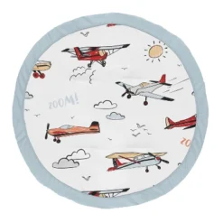 Sweet Jojo Designs Boy Baby Tummy Time Playmat Airplane Red Blue And White -Sweets Jojo Shop GUEST 1d698b1e d031 4d53 beec 1ec4cf32060f