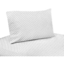 Sweet Jojo Designs Girl Toddler Bedding Set Watercolor Floral Grey And Pink 5pc -Sweets Jojo Shop GUEST 1f79f181 ce22 4ef2 90a5 37a93a409e26 2