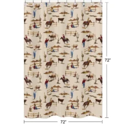 Sweet Jojo Designs Boy Shower Curtain 72in.x72in. Wild West Cowboy Multicolor -Sweets Jojo Shop GUEST 232ae7e3 66ea 4e32 a036 f8fd0260b944