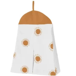 Sweet Jojo Designs Baby Crib Bedding Set - White And Pumpkin Boho Sun Collection 4pc -Sweets Jojo Shop GUEST 248ec7ae 1bfc 4304 99d2 3a21f48da041