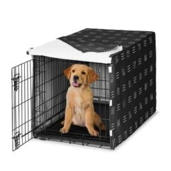 Sweet Jojo Designs Dog Crate Kennel Cover 36in. Boho Hatch Black And White -Sweets Jojo Shop GUEST 264cc493 650e 4760 b20b f2d0e32a6483