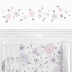 Sweet Jojo Designs Girl Wall Decal Stickers Art Nursery Décor Watercolor Floral Purple Pink And Grey 4pc 7 Sweet Jojo Designs Girl Wall Decal Stickers Art Nursery Décor Watercolor Floral Purple Pink And Grey 4pc -Sweets Jojo Shop GUEST 27a8cea1 ecbe 49a2 97a0 b656c4d53145