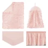 Sweet Jojo Designs Girl Baby Crib Bedding Set - Rose Collection Pink 4pc -Sweets Jojo Shop GUEST 28faee98 35fa 4f58 a277 5bfc678b0156