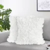 Sweet Jojo Designs Decorative Throw Pillow Covers 18in. (Pillow Inserts Not Included) Rose White 2 Pc -Sweets Jojo Shop GUEST 2d8b6b80 22d9 4daf 9ef5 bc8a7b2aab05