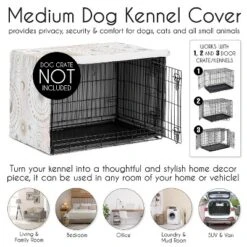 Sweet Jojo Designs Dog Crate Kennel Cover 36in. Celestial Pink Gold And Grey -Sweets Jojo Shop GUEST 33ea3466 1ca8 4dba 9f77 65075049d1b0