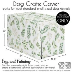 Sweet Jojo Designs Dog Crate Kennel Cover 24in. Botanical Green And White 11 Sweet Jojo Designs Dog Crate Kennel Cover 24in. Botanical Green And White -Sweets Jojo Shop GUEST 3aac1dc0 b132 4cc7 8aba 93b2839f8bf5