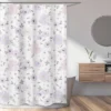 Sweet Jojo Designs Shower Curtain 72in.x72in. Watercolor Floral Purple, Pink And Grey -Sweets Jojo Shop GUEST 3c324cf2 db9a 474c aef2 9971bb3c2dd4
