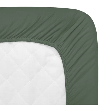 Sweet Jojo Designs Gender Neutral Unisex Changing Pad Cover Diamond Tuft Green And Ivory 6 Sweet Jojo Designs Gender Neutral Unisex Changing Pad Cover Diamond Tuft Green And Ivory - Image 4