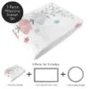 Sweet Jojo Designs Girl Baby Milestone Blanket Pop Floral Pink, Grey And Blue -Sweets Jojo Shop GUEST 4aac7ccd f201 4a7e 90bc 36e02bf1b5a6