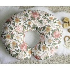 Sweet Jojo Designs Girl Support Nursing Pillow Cover (Pillow Not Included) Vintage Floral Pink Green And Yellow -Sweets Jojo Shop GUEST 5b47a529 9ab8 46e6 a79c 04952b2ba19b
