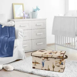 Sweet Jojo Designs Boy Fabric Storage Toy Bin Wild West Collection Brown Red Blue White -Sweets Jojo Shop GUEST 5bc9fee5 0905 4c47 9f11 57444f5d49a2