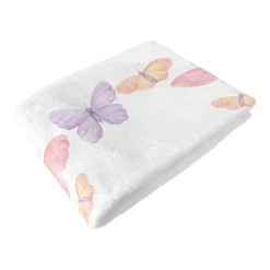 Sweet Jojo Designs Girl Baby Milestone Blanket Butterfly Blush Pink And Purple -Sweets Jojo Shop GUEST 5f194ba4 538e 45db 8af3 1bda6e5c960e