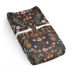 Sweet Jojo Designs Girl Changing Pad Sheet Boho Floral Wildflower Orange Black And Blue -Sweets Jojo Shop GUEST 6125bd7c ab7f 472a 9d2c ab02ca0b5e7e