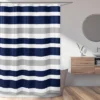 Sweet Jojo Designs Shower Curtain 72in.x72in. Stripe Blue Grey -Sweets Jojo Shop GUEST 631231d0 4fc0 4dbf 96ec 3b3d7f653d8f