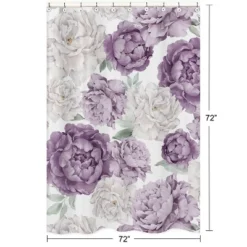 Sweet Jojo Designs Girl Shower Curtain 72in.x72in. Peony Floral Garden Lavender Purple And Ivory 10 Sweet Jojo Designs Girl Shower Curtain 72in.x72in. Peony Floral Garden Lavender Purple And Ivory -Sweets Jojo Shop GUEST 639f960d 5424 46d5 ad6b 9c24bafcae54