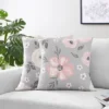 Sweet Jojo Designs Girl Decorative Throw Pillow Covers 18in. (Pillow Inserts Not Included) Watercolor Floral Grey Pink And White 2pc -Sweets Jojo Shop GUEST 65a8cabd 73d7 4d0c a120 87279fbabdbc
