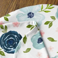 Sweet Jojo Designs Girl Support Nursing Pillow Cover (Pillow Not Included) Watercolor Floral Blue Green And Pink -Sweets Jojo Shop GUEST 6628a5a1 f80e 43e6 8d91 13e7fd802731