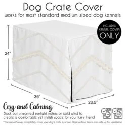 Sweet Jojo Designs Dog Crate Kennel Cover 36in. Boho Fringe Ivory 10 Sweet Jojo Designs Dog Crate Kennel Cover 36in. Boho Fringe Ivory -Sweets Jojo Shop GUEST 6c6ae560 034d 4f93 91ca ebc40564c900