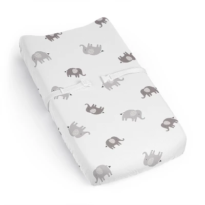 Sweet Jojo Designs Boy Girl Gender Neutral Unisex Changing Pad Sheet Boho Elephant Grey And White 8 Sweet Jojo Designs Boy Girl Gender Neutral Unisex Changing Pad Sheet Boho Elephant Grey And White - Image 6