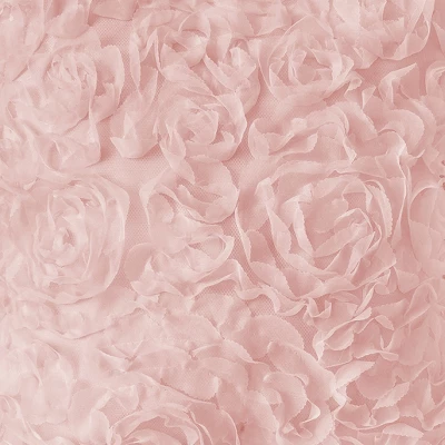 Sweet Jojo Designs Girl Decorative Throw Pillow Covers 18in. (Pillow Inserts Not Included) Rose Pink 2pc. 4 Sweet Jojo Designs Girl Decorative Throw Pillow Covers 18in. (Pillow Inserts Not Included) Rose Pink 2pc. - Image 2