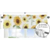 Sweet Jojo Designs Window Valance Treatment 54in. Sunflower Yellow Green And Taupe -Sweets Jojo Shop GUEST 73864a24 b7e1 4306 8dae be5dda365064