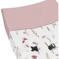 Sweet Jojo Designs Girl Changing Pad Cover Watercolor Floral Garden Rose Pink And Taupe -Sweets Jojo Shop GUEST 79faeca6 8f27 409f b14b 1cd0a85b0754