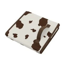 Sweet Jojo Designs Fabric Storage Bins Set Wild West Cow Print Ivory And Brown -Sweets Jojo Shop GUEST 7a23095c 7452 4f9d a632 9d674ae08c21