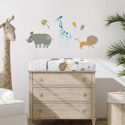 Sweet Jojo Designs Changing Pad Cover - Mod Jungle 3 Sweet Jojo Designs Changing Pad Cover - Mod Jungle