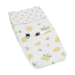 Sweet Jojo Designs Girl Changing Pad Cover Lemon Yellow White And Green -Sweets Jojo Shop GUEST 7b4d3504 a4f0 4c42 b7a1 ae452f105c94