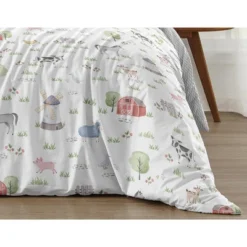 Sweet Jojo Designs Full/Queen Comforter Bedding Set Farm Animals Multicolor 3 Pc 11 Sweet Jojo Designs Full/Queen Comforter Bedding Set Farm Animals Multicolor 3 Pc -Sweets Jojo Shop GUEST 7e262181 b26a 47bf 852e 17952881d009