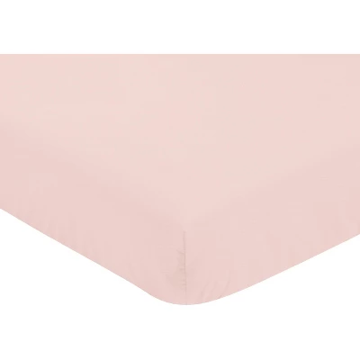 Sweet Jojo Designs Girl Baby Crib Bedding Set - Rose Collection Pink 4pc 7 Sweet Jojo Designs Girl Baby Crib Bedding Set - Rose Collection Pink 4pc - Image 5