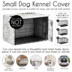 Sweet Jojo Designs Dog Crate Kennel Cover 24in. Celestial Blue Gold And Grey -Sweets Jojo Shop GUEST 7fa1b2ff f4ba 49b1 9764 fc6be4a1cfb7