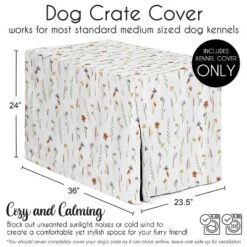 Sweet Jojo Designs Dog Crate Kennel Cover 36in. Watercolor Floral Garden Multicolor 11 Sweet Jojo Designs Dog Crate Kennel Cover 36in. Watercolor Floral Garden Multicolor -Sweets Jojo Shop GUEST 7fa3750e 1676 4ec3 a85a 1f309a03d315