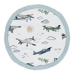 Sweet Jojo Designs Boy Baby Tummy Time Playmat Airplane Green And Blue -Sweets Jojo Shop GUEST 84af7242 810a 4e7d b8d3 3cda896de4d3