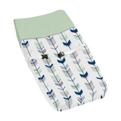 Sweet Jojo Designs Gender Neutral Unisex Changing Pad Cover Mod Arrow Grey Blue And Green -Sweets Jojo Shop GUEST 86fcc5ca a2cd 42d2 aaaf 36f6931dc48b