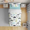 Sweet Jojo Designs Boy Toddler Bedding Set Mod Dinosaur Blue And Green Blue And Green 5pc. -Sweets Jojo Shop GUEST 8a2240db 547f 4a72 aed5 a1a84585bb90