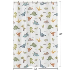 Sweet Jojo Designs Boy Shower Curtain 72in.x72in. Watercolor Dinosaur Dino Multicolor 10 Sweet Jojo Designs Boy Shower Curtain 72in.x72in. Watercolor Dinosaur Dino Multicolor -Sweets Jojo Shop GUEST 8d082a0c b9d8 40e2 9e3f 966033a5d360
